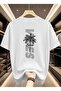Vibes Back Printed Oversized Crewneck Unisex T-Shirt