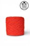Dark Orange Three Ply Angora Knitting Yarn (600 Gr.) - 2