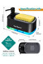 Kitchen Soap Dispenser 3-in-1 with Sponge Holder | Countertop Dish Soap Pump Organizer - 4