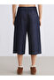 Normal Waist Women's Jean Capri - 4