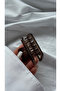 Women Transparent Geometric Latch Buckle Modern Rectangular Hair Accessory - 3