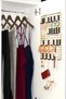Gold Gold Plated 20 Hook Metal Jewelry Organizer for Inside the Wardrobe Necklace Earring Rosary Organizer Stand - 2