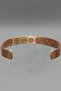Men's and Women's Copper Bracelet Necklace Set, Plain Model, Protective Prayer Bracelet, Pendant Set - 7