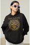 Iron Maiden Rock Metal Music Band Printed Unisex Oversized Hoodie - 2