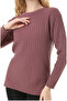 Women's Stretchy Knitwear Hair Knitted Mother Wool Sweater - 4