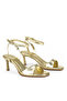 , Women's Heeled Sandals 161996Z609 Gold - 2