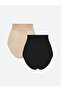 Trendlucky High Waist Maternity Panties with Difference in Thickness 2-Pack - 2