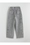 Özmarka New Season Baggy Fit Embroidered Girls' Jean Trousers - 5