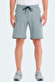 Vilte I Men's Water Green Shorts with Pockets - 2