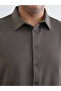 Plus Size Shirts - Khaki - Regular fit - 5
