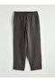 Anthracite Elastic Waist Women's Trousers