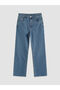 Indigo Straight Fit Women's Jeans - 5