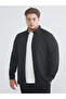 Vizyon New Season Large Size Slim Fit Long Sleeve Striped Men's Shirt