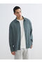 Comfortable Fit Textured Men's Shirt