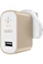 Premium Ultra-Fast 2.4AMP Ac Charger UK - Gold