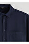 Nevavm Regular Fit Men's Linen Look Shirt with Difference - 6