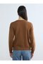 Özmarka New Season Scarf Collar Women's Knitwear Sweater - 6