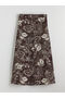 Nevavm Floral Skirt with Elastic Waist - 6