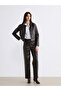 Nevavm Shirt Collar Women's Leather Look Jacket with a Difference - 3