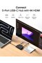 USB-C Hub, 5-Port Hub with 4K HDMI Display @ 60Hz, 100W Power Delivery, Fast Data Transfer 10 - 2