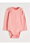 Sparkling Choices from Shining Store Zero Roba Collar Baby Girl Snap Fastener Bodysuit 3-Piece - 3
