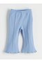 Gencc Quality Striped Baby Girl Blouse and Leggings with Bow Collar Detail - 6