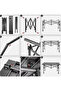 Portable Folding Camping Table, Black - 2