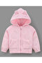Solid Hooded Winter Jacket - Pink