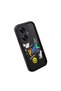 Realme C55 Compatible Silicone Material Shockproof Black Color Case Fashion Pattern - 2