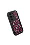 Samsung Galaxy S25 Ultra Compatible Silicone Material Shockproof Black Color Case Heart Pattern - 2