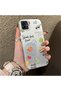 Samsung Galaxy A03 Compatible Shatterproof Silicone Beautiful Flower Pattern Printed Cover Shock Absorbing Protection