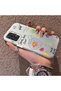 Samsung Galaxy A52/A52S Compatible Shatterproof Silicone Beautiful Flower Pattern Printed Cover Shock Absorbing Protection - 2