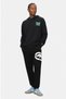Miramar Black Back Printed Oversized Cotton Men's Sweatshirt - 4