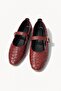 Women's Ballet Flats Classic Knitted Leather Patterned Flexible and Elegant Daily Ballet Flats - 8