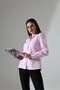 Şamre Fabric Classic Cut Long Sleeve Women's Shirt - 5