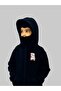 Snow Mask Ninja Unisex Zippered Sweatshirt Cardigan 3 Yarn Thick Zippered Off the Wall