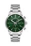 Curved Glass Steel Strap Luxury Design Men's Wristwatch with 2 Years Warranty - 3