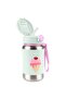 Spark Style Stainless Steel Straw Bottle - Ice Cream - 350ml - 2