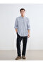 Navy Blue Standard Fit Men's Trousers