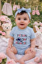 1-Piece Baby Bodysuit, Compatible with 1–2–3–4 Years Old, Cotton, Printed Days of Use - 2