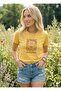 Spring Awakening Printed Women's Crew Neck T-Shirt