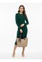 Women's Handbag and Portfolio Handbag Set - Casual Stylish Bag with Shawl Detail - 4