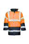 Men's reflective work jacket, orange color, REF 602