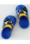 Construction Vehicle Accent Backstrap Closure Clogs - Blue - 4