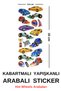 Car Sticker with Gift - Preschool Illustrated Books Fairy Tales - KÜÇÜK KUŞ - 2