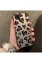 Poco C31 Compatible Hard Acrylic Back Silicone Edge Lens Protection Case Heart Pattern - 4