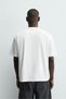Unisex Oversized Printed T-Shirt with Headphone Detail - 2