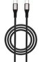 BOLTX 60W USB-C to USB-C Charging Cable 3m, Nylon Braid, 480Mbps Data Transfer, 10000+ Bend Lifespan