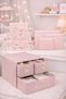 6-Piece Travel Suitcase Hospital Prenatal Baby Room Suitcase Organizer 3-Compartment Drawer Organization - 2