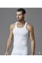 Men's Cotton Compact Cross Back Sports Undershirt 2 Pack Ers002